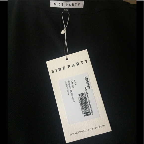 NEW Side Party Parisian Buckle Wrap Dress - Picture 4 of 4